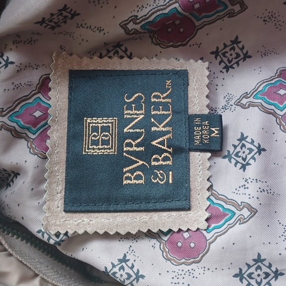 Vintage 80’s Cropped Leather Jacket Tan Suede Size Medium, zip out lining - Picture 10 of 12